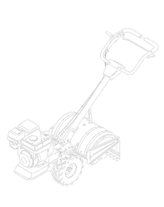 .Quick Reference 21aa40x Diagram and Parts List for 21AA40M1052 2012 Yard Machines Tiller